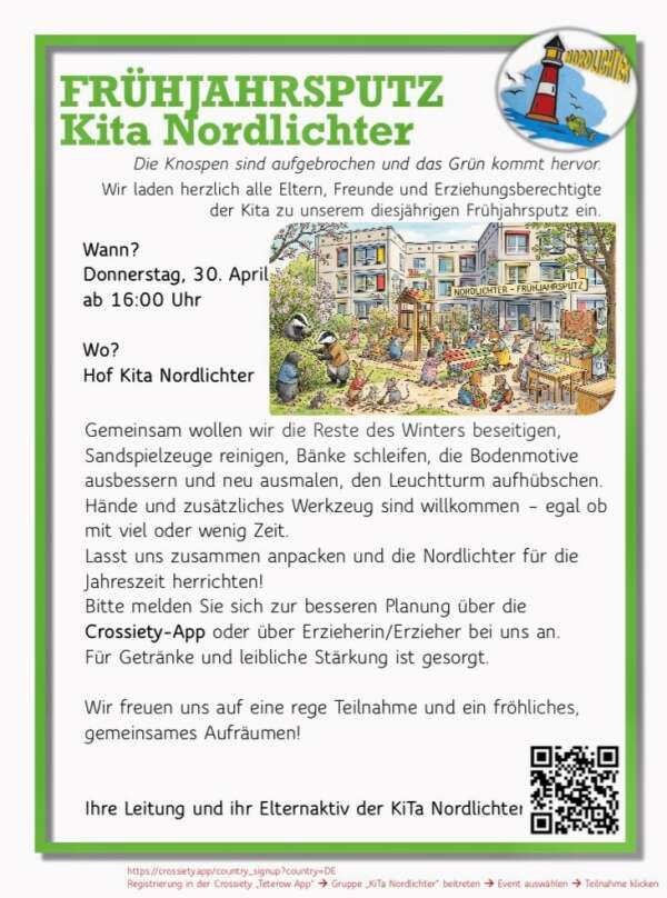 Frühjahrsputz am 30. April